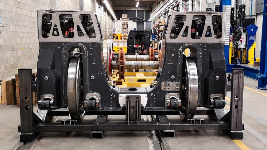 Talgo Develops New Rolling Assemblies For Very High-Speed Trains, Reduces Weight By 50%